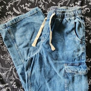 GAP Blue Flare & Wide Leg Jeans